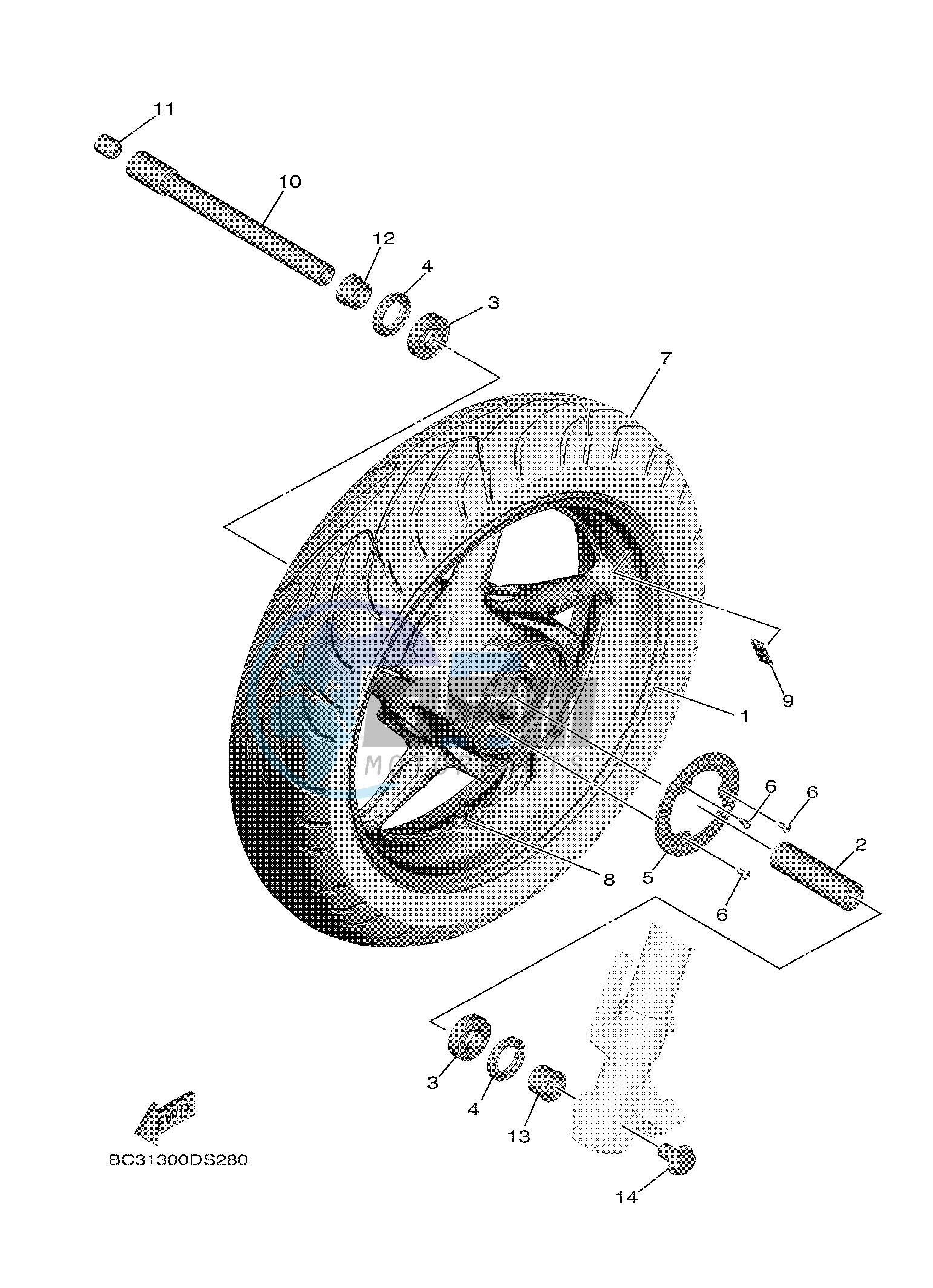 FRONT WHEEL