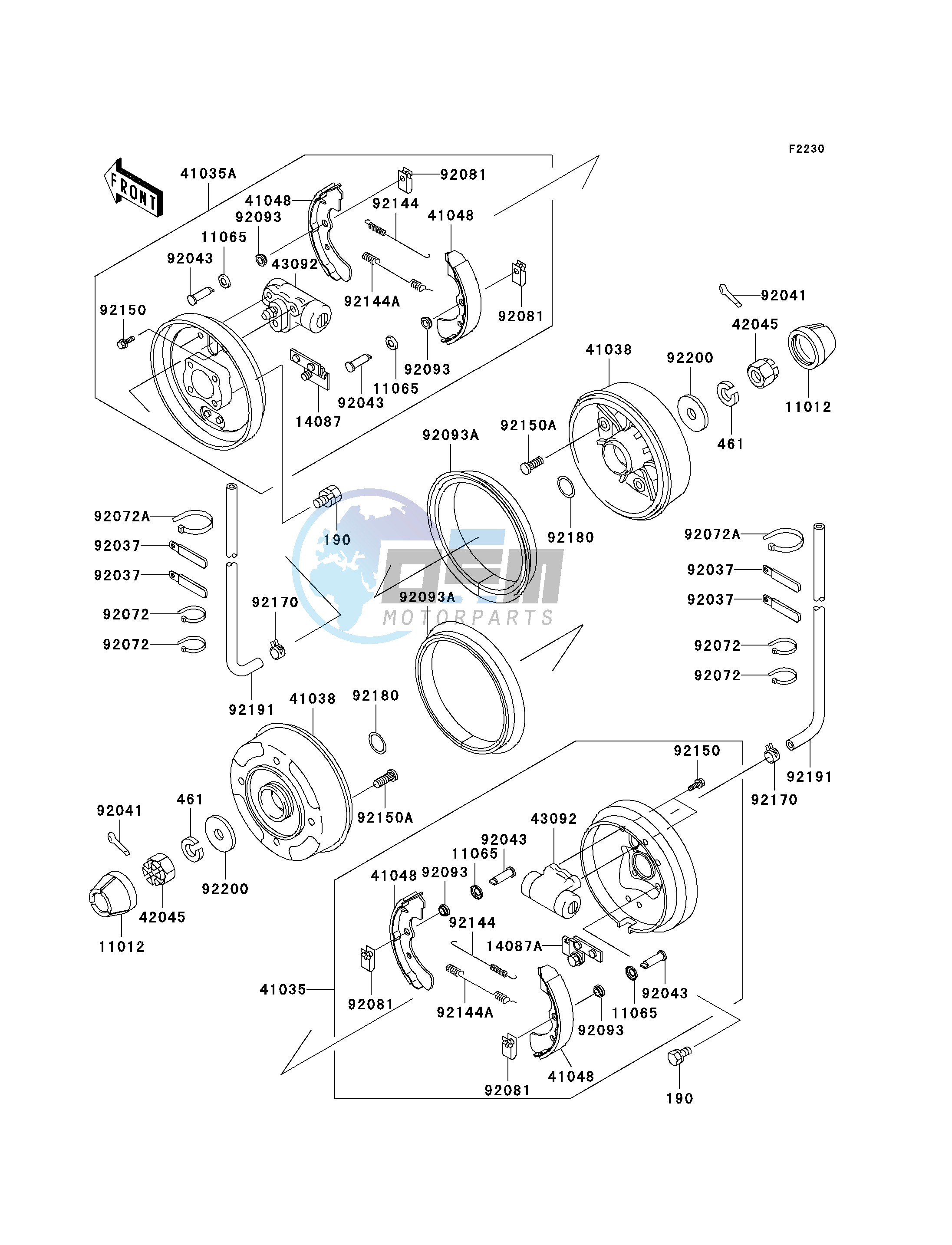 FRONT HUBS_BRAKES