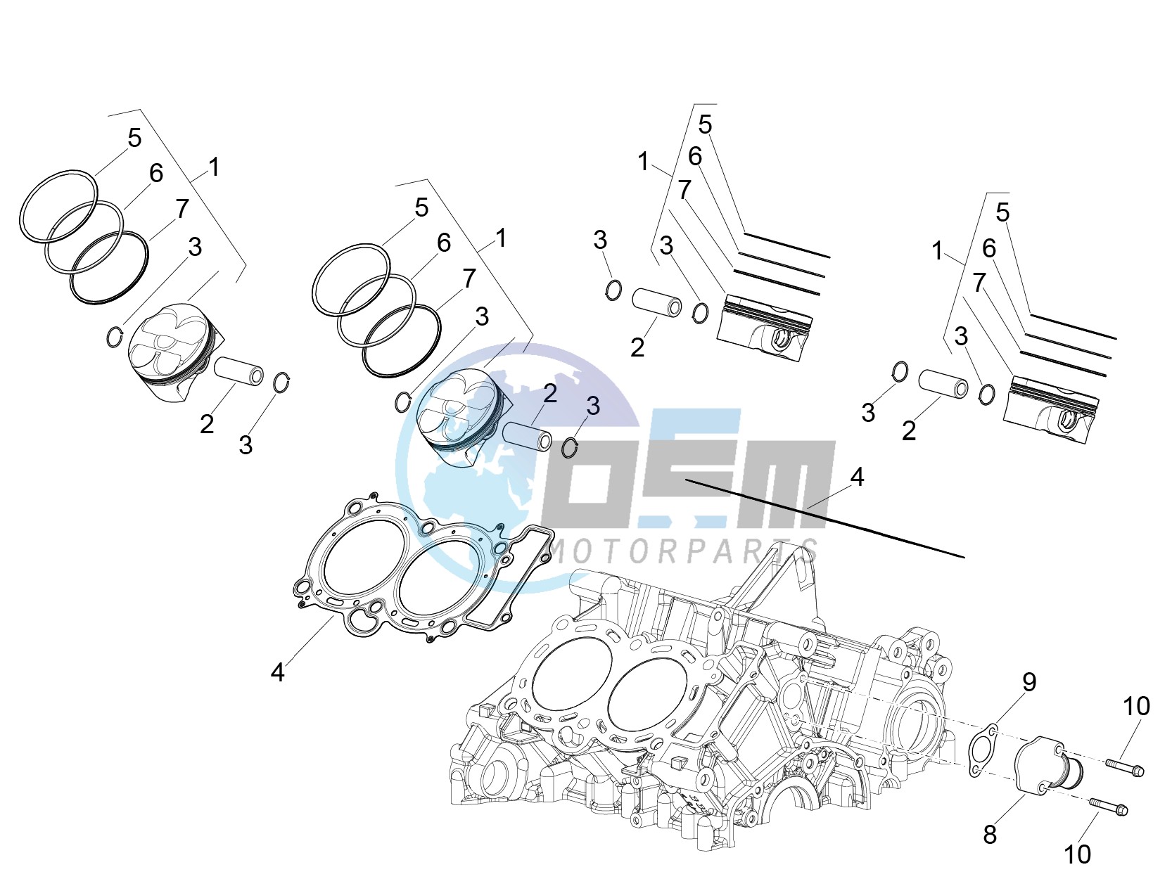 Cylinder - Piston