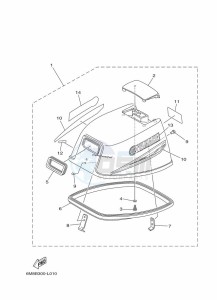 8CMHS drawing FAIRING-UPPER