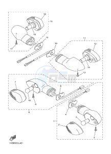 YZF-R1B 1000 (1KBH) drawing FLASHER LIGHT