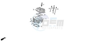 SZX50S X8R-S drawing CYLINDER/CYLINDER HEAD