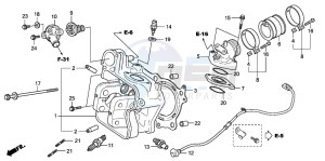 SH300AR drawing CYLINDER HEAD