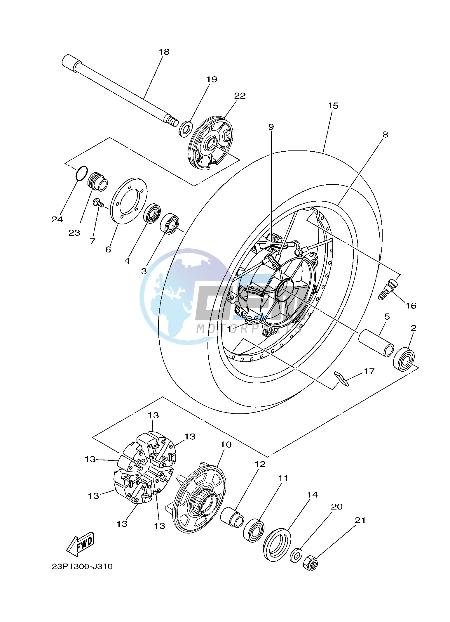 REAR WHEEL