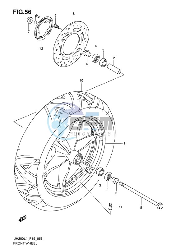 FRONT WHEEL