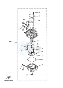 25BMHL drawing CARBURETOR