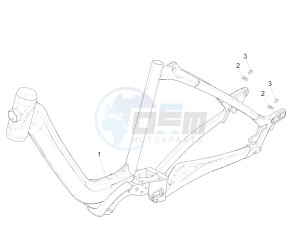 Wi-Bike Uni Deore Comfort 2017 (NAFTA) drawing Frame/bodywork