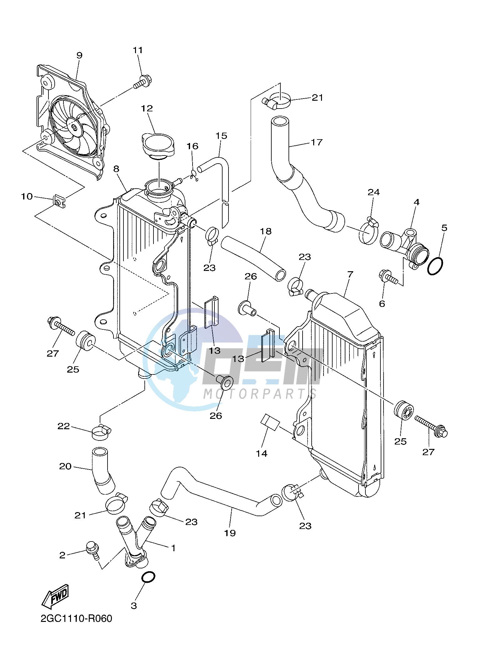 RADIATOR & HOSE