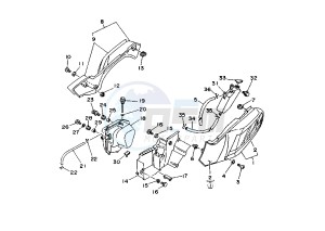 XTZ SUPER TENERE 750 drawing SIDE COVER