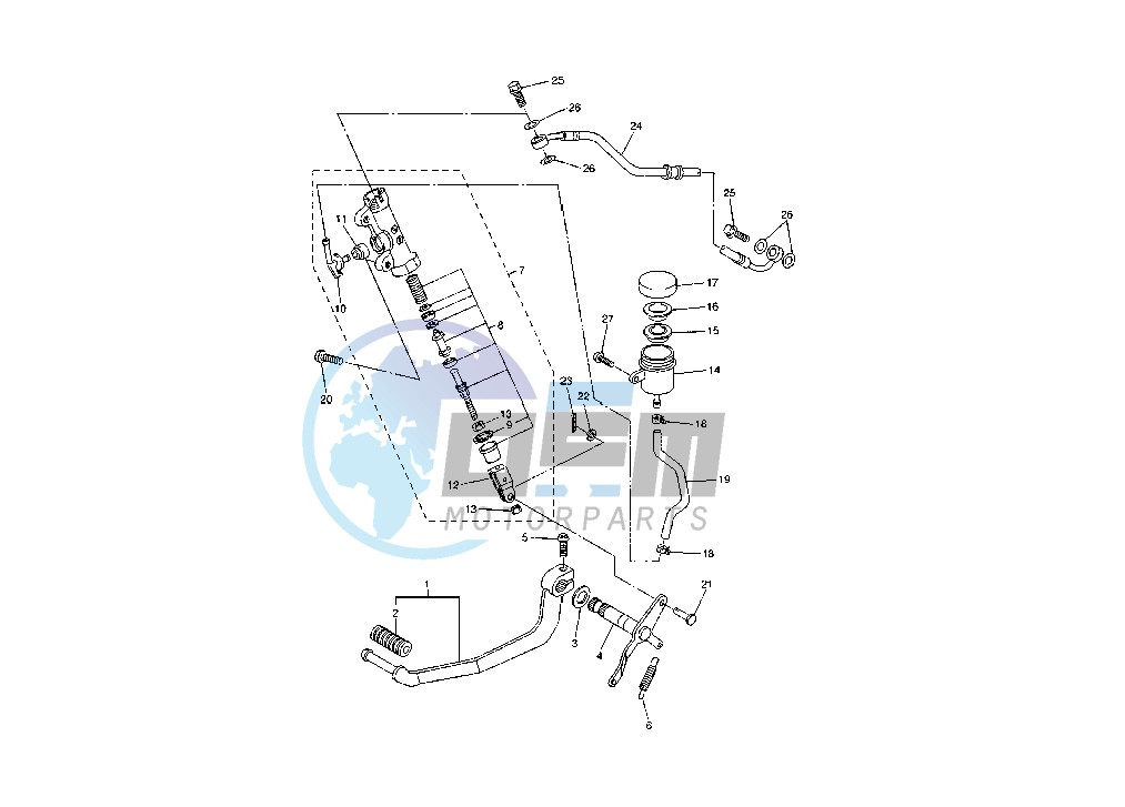 REAR MASTER CYLINDER