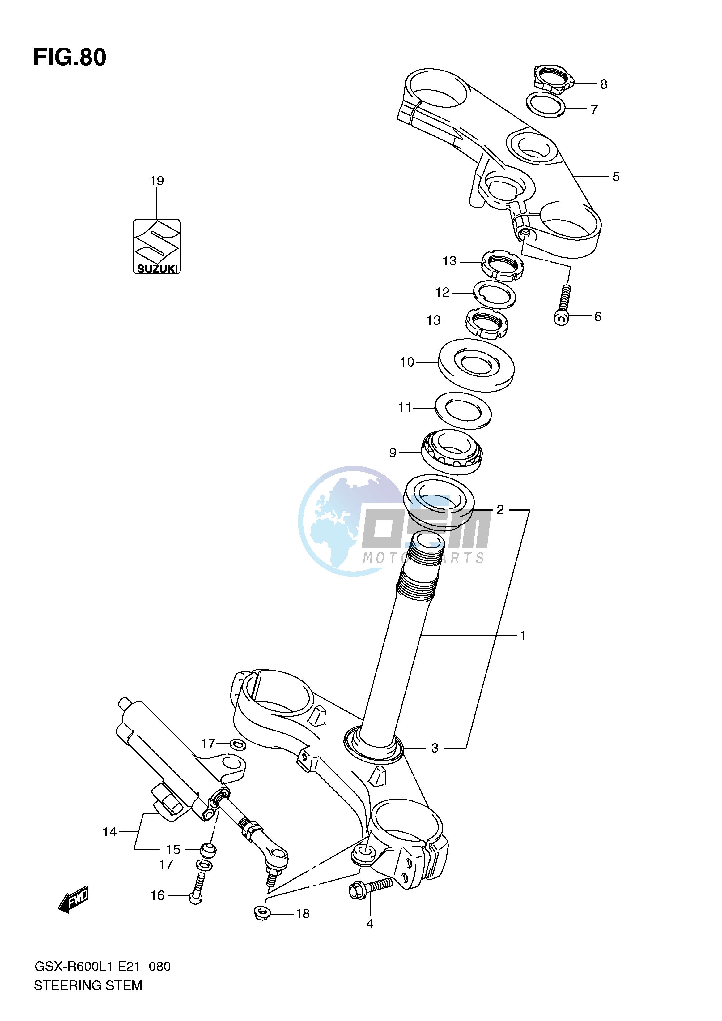 STEERING STEM