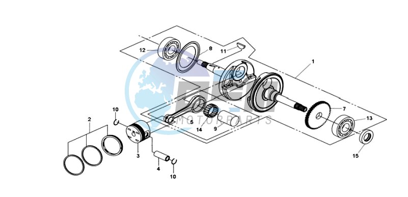 CRANKSHAFT / PISTON / PISTON RING