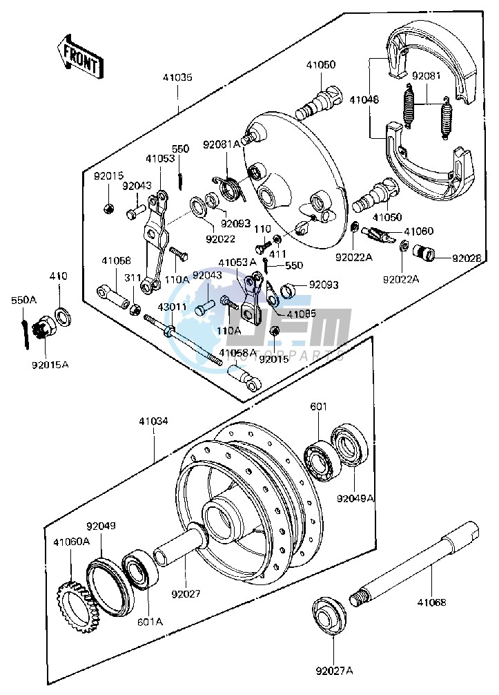 FRONT_HUB BRAKE -- 81 B2- -