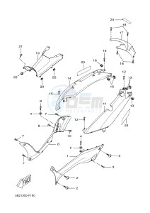 VP250 (5B2B 5B2B 5B2B 5B2B) drawing SIDE COVER