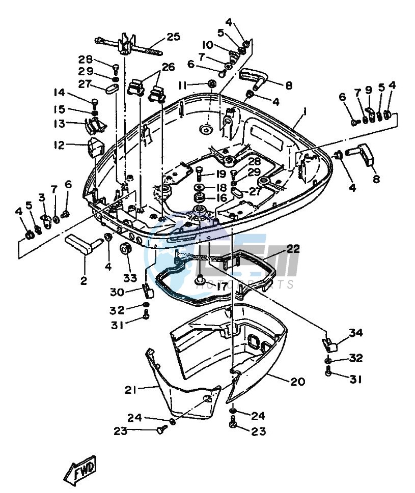 BOTTOM-COWLING