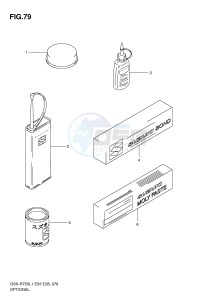 GSX-R750 (E3) drawing OPTIONAL