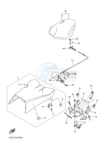 FZ1-S FZ1 FAZER 1000 (2DV6) drawing SEAT