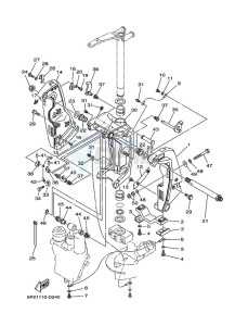 F225BETX drawing FRONT-FAIRING-BRACKET