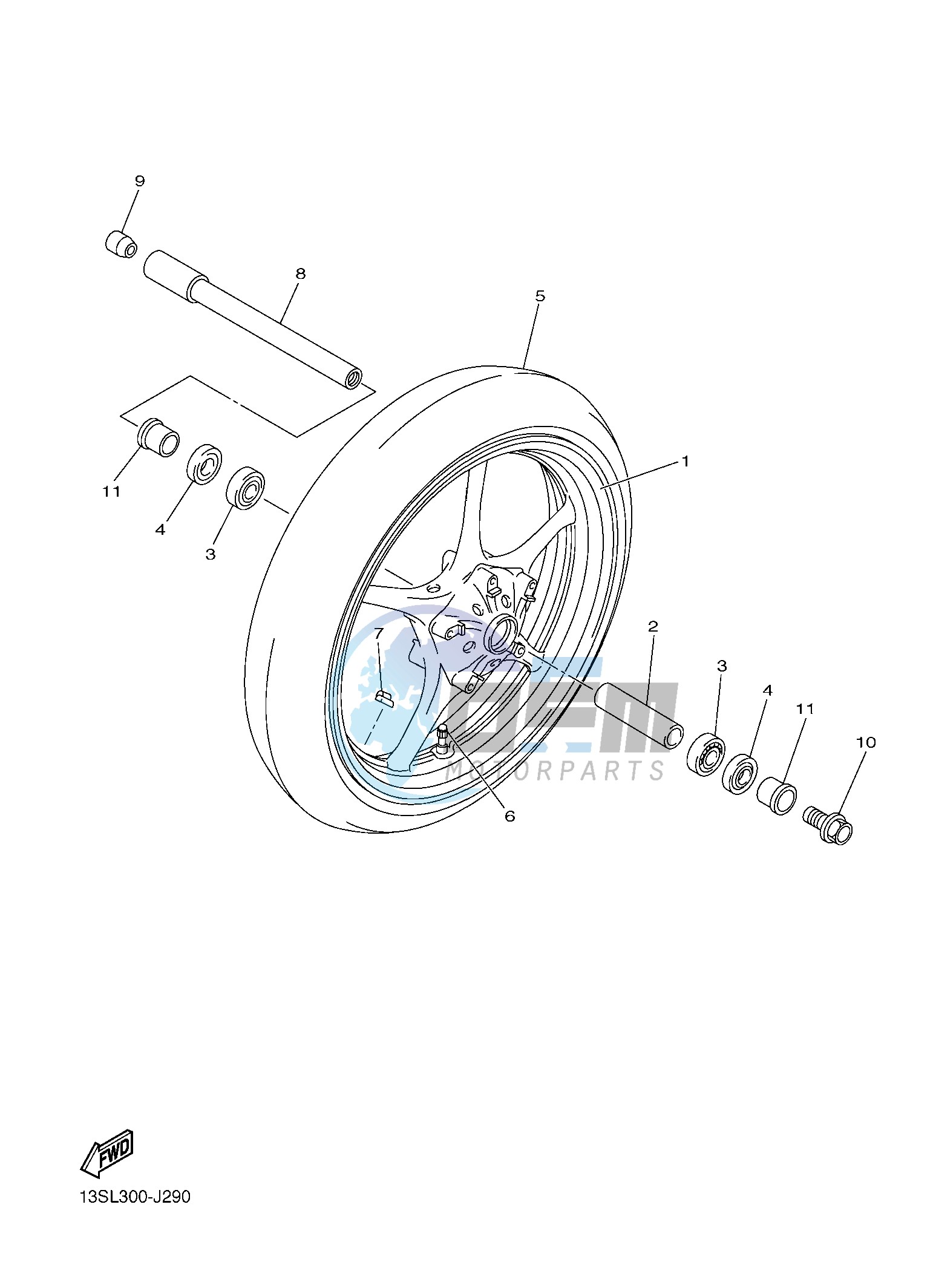 FRONT WHEEL