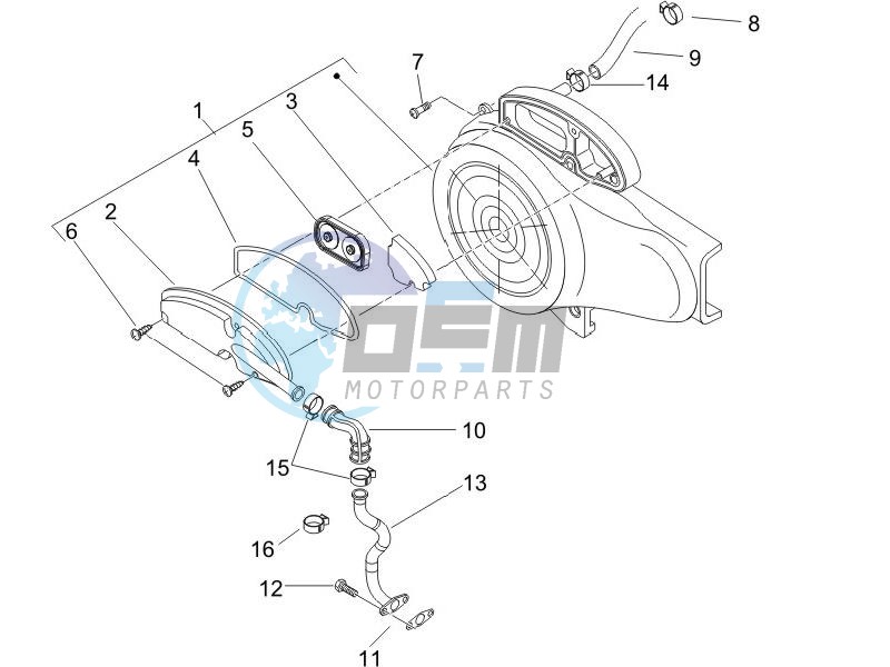 Secondairy air box