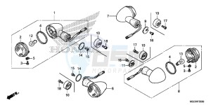 CB1100CAH UK - (E) drawing WINKER (CB1100CA/ CAD/ TA/ TAD)