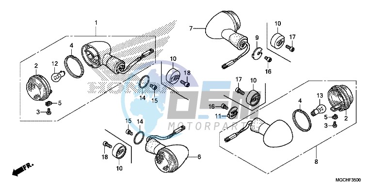 WINKER (CB1100CA/ CAD/ TA/ TAD)