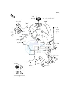 NINJA_300 EX300AFFA XX (EU ME A(FRICA) drawing Fuel Tank