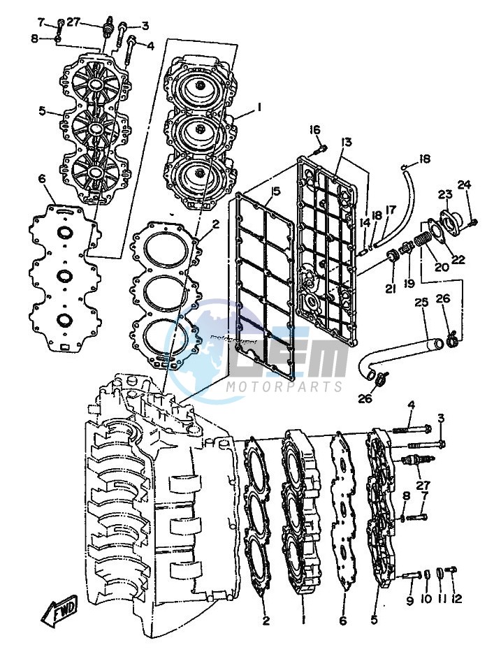 CYLINDER--CRANKCASE-2