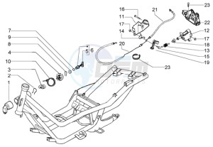 X9 500 Evolution (abs) drawing Locks