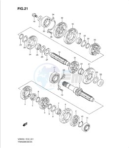 VZ800L1 drawing TRANSMISSION