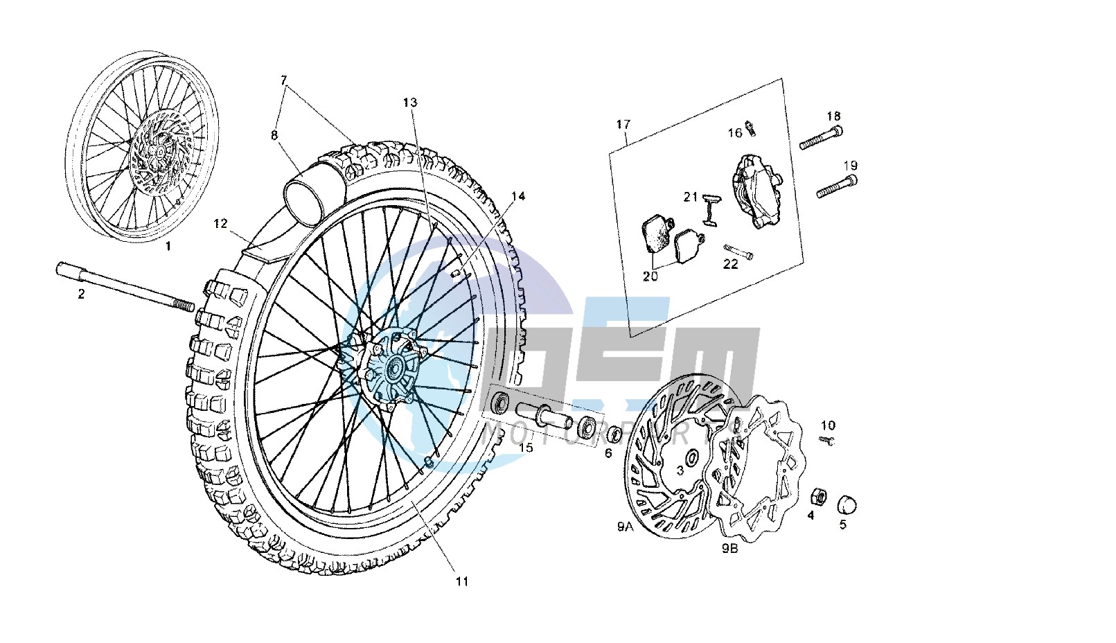 FRONT WHEEL