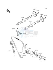 ZR 750 F [ZR-7] (F1) drawing CAMSHAFT-- S- -_TENSIONER