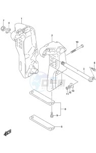 DF 90A drawing Clamp Bracket