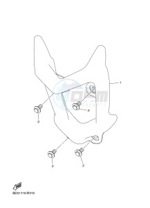 YFM90R YFM09RYXG (BD33) drawing GUARD