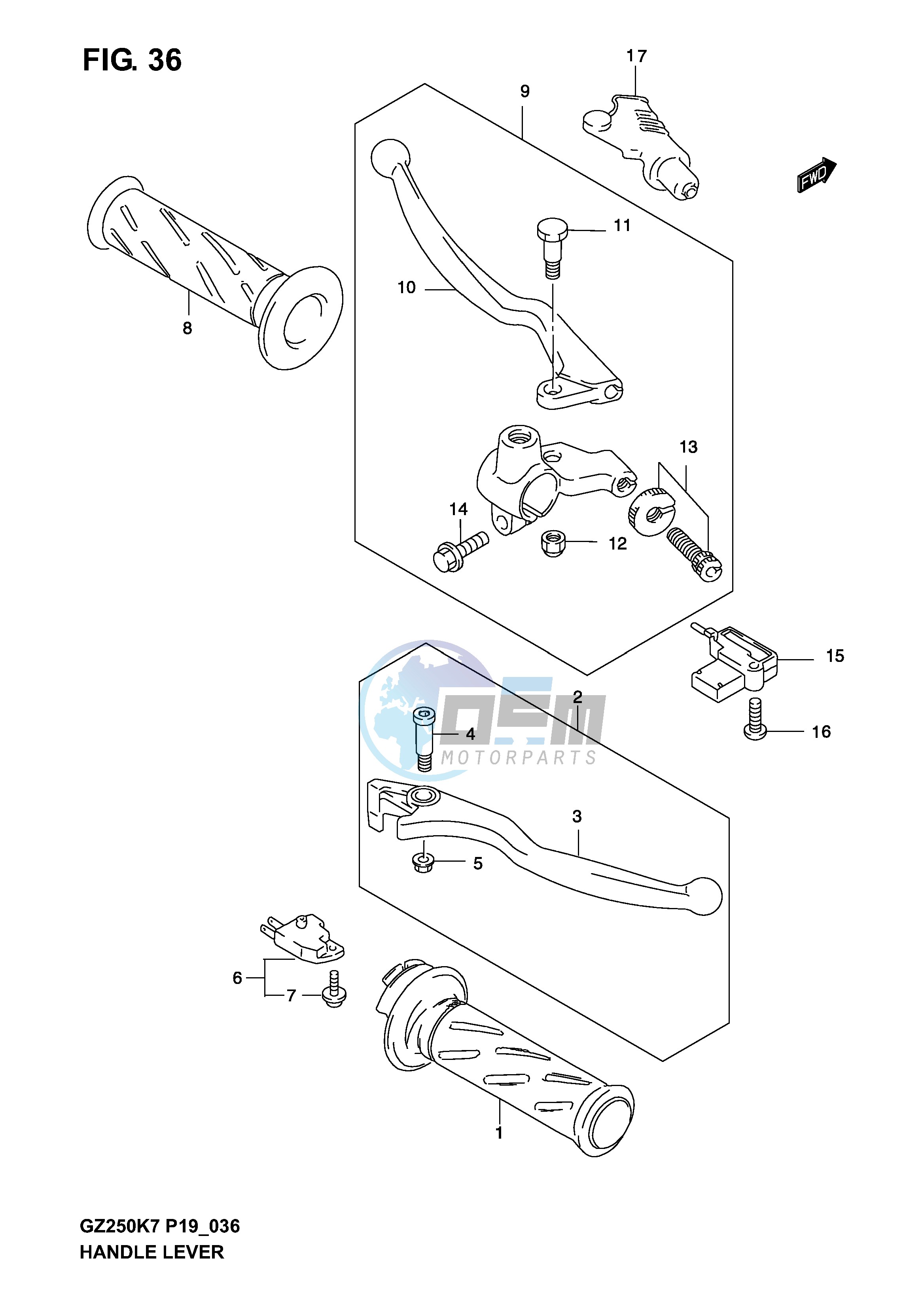 HANDLE LEVER