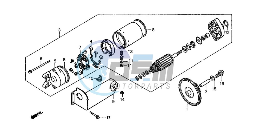 STARTING MOTOR