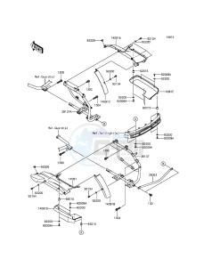 VULCAN_1700_VOYAGER_ABS VN1700BDF GB XX (EU ME A(FRICA) drawing Saddlebags(Side Bag Bracket)