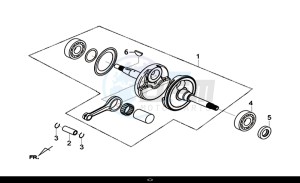 HD 300I ABS (LS30W1-EU) (L9-M0) drawing CRANK SHAFT