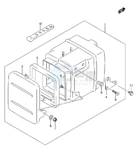 LT-A750X drawing REAR BOX