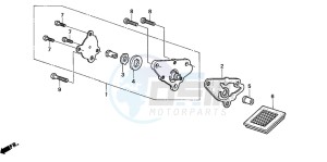 TRX90 drawing OIL PUMP