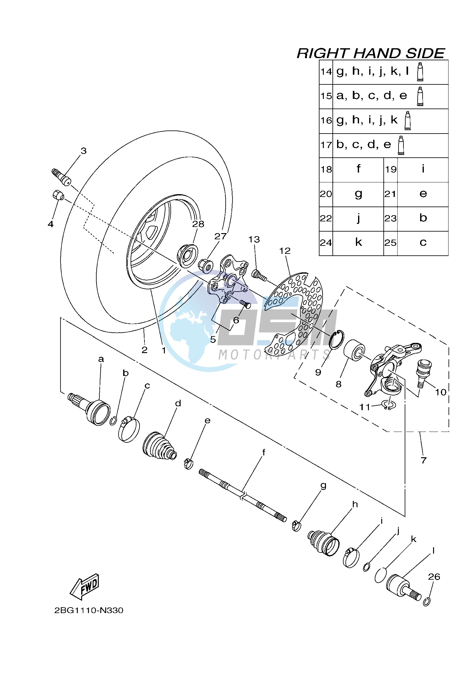 FRONT WHEEL 2