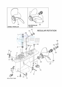 F225NCA-2020 drawing PROPELLER-HOUSING-AND-TRANSMISSION-2