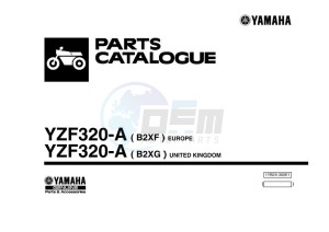 YZF320-A YZF-R3 (B2XG) drawing Infopage-1