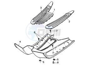 ET4 125-150 drawing Footrest Plane