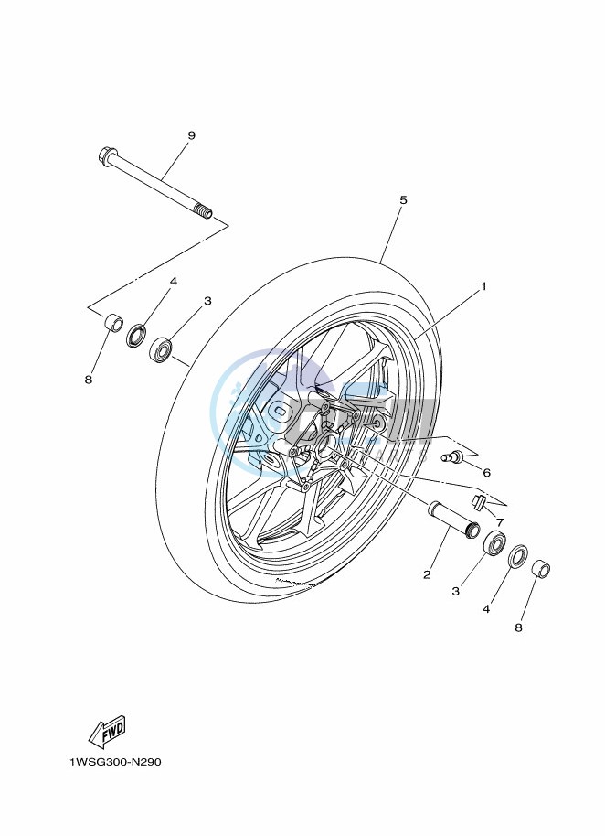 FRONT WHEEL