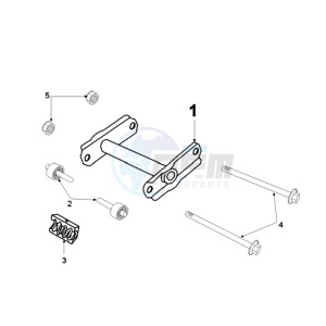 VIVA 2 RMO drawing RMO ENGINEMOUNT WITH LONG MOUNT RUBBERS