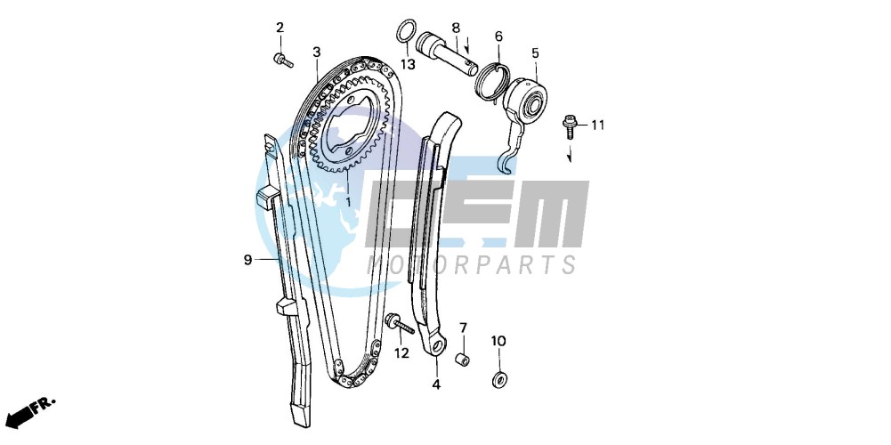 CAM CHAIN/TENSIONER