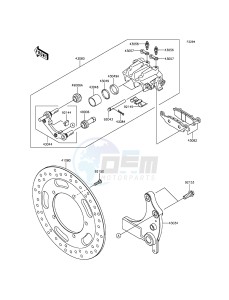 VULCAN 1700 NOMAD ABS VN1700DGF GB XX (EU ME A(FRICA) drawing Rear Brake