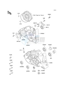 KE 100 B [KE100] (B16-B20) [KE100] drawing CRANKCASE