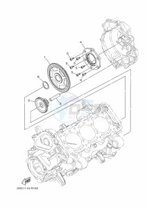 YXZ1000ETS YXZ1000ET (BAS5) drawing STARTER CLUTCH